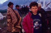 16.Kosovar refugees Albania